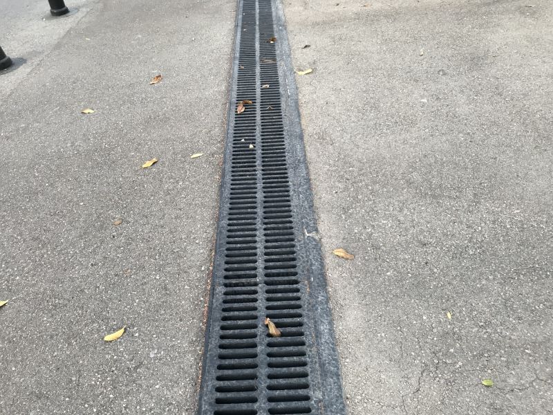 Porch Drain Installation