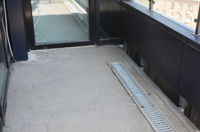 Porch Drain Installation