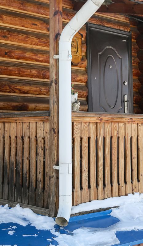 Porch Drain Installation