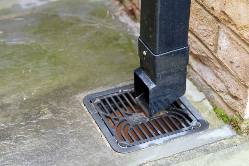 Porch Drain Installation