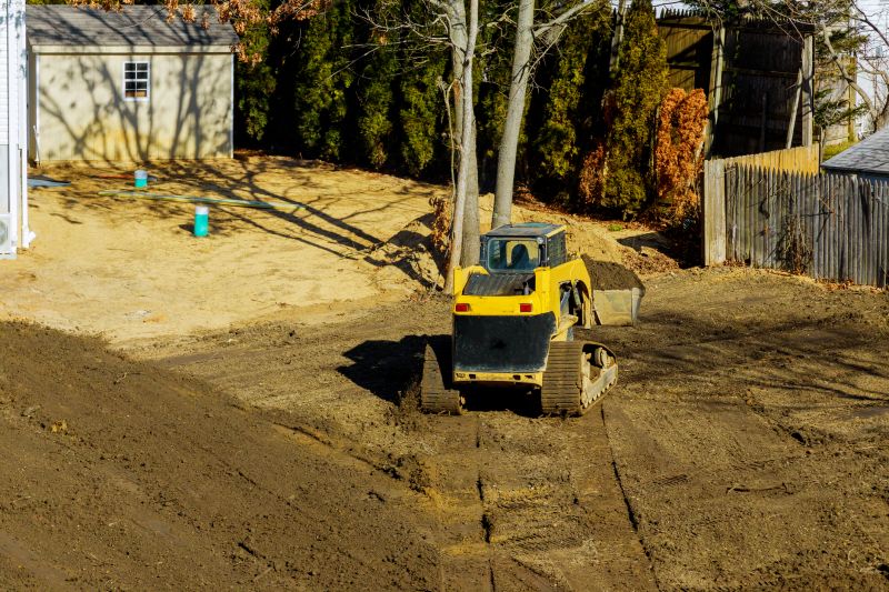 Yard grading process